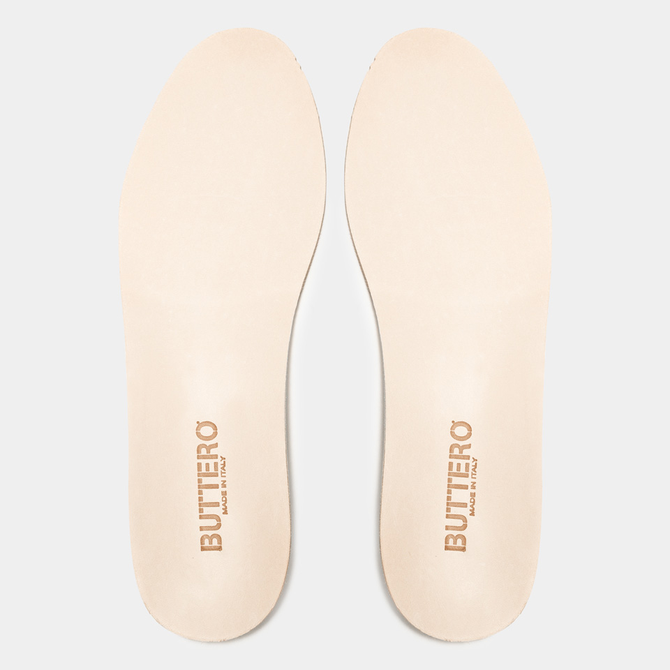 BUTTERO: FUTURA INSOLE IN NATURAL LEATHER FOR WOMEN