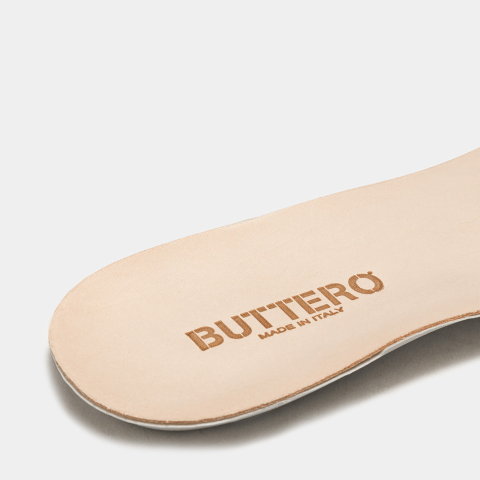 BUTTERO: SOLETTO IN CUOIO TANINA PER DONNA