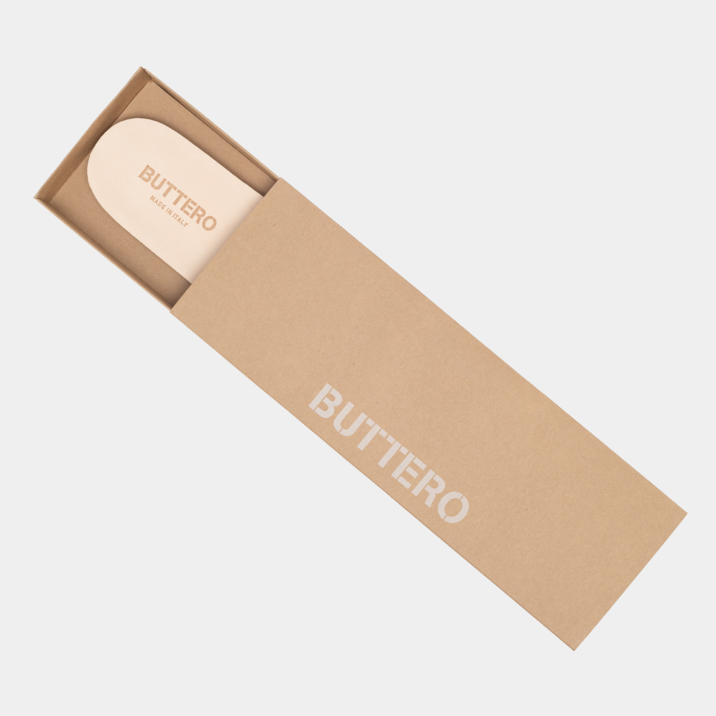 BUTTERO TANINO INSOLE IN NATURAL LEATHER FOR MEN SOLETTO TANINO