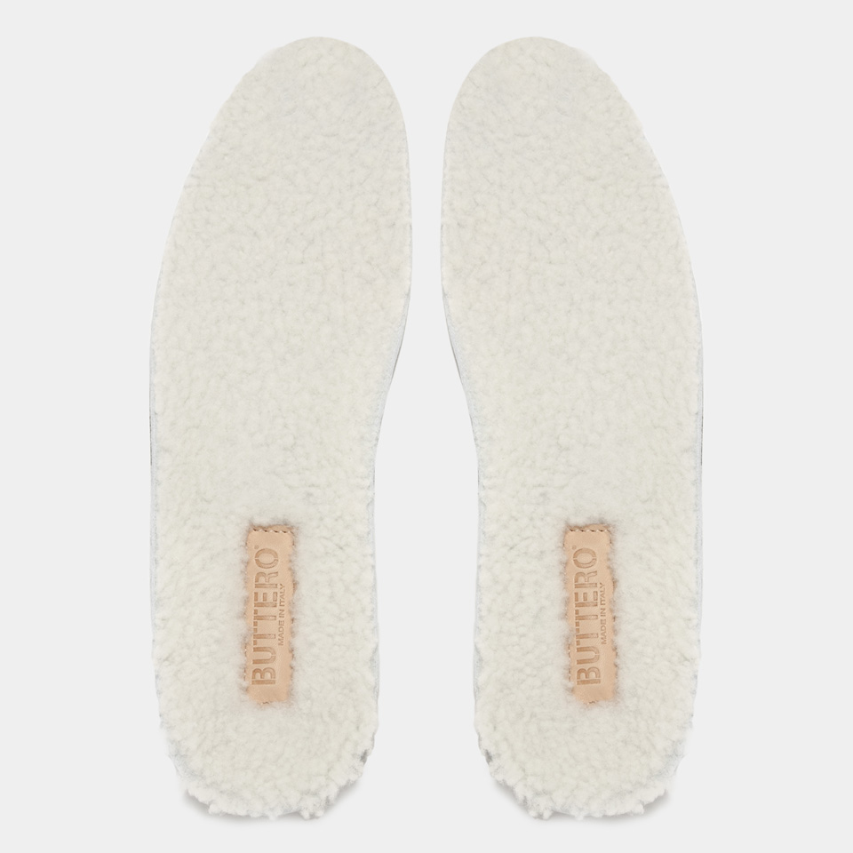 BUTTERO: SEMELLE EN SHEARLING ALPI/CANALONE POUR HOMME