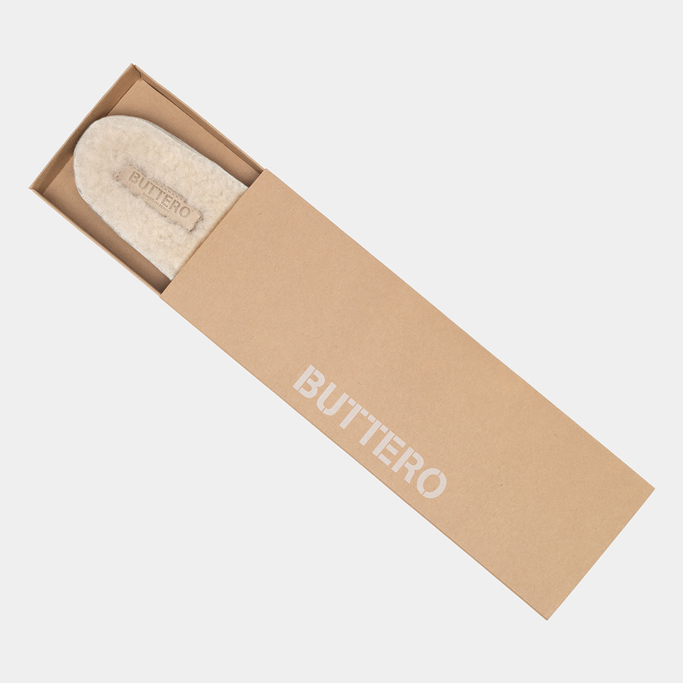 BUTTERO: STORIA SHEARLING INSOLE FOR MEN