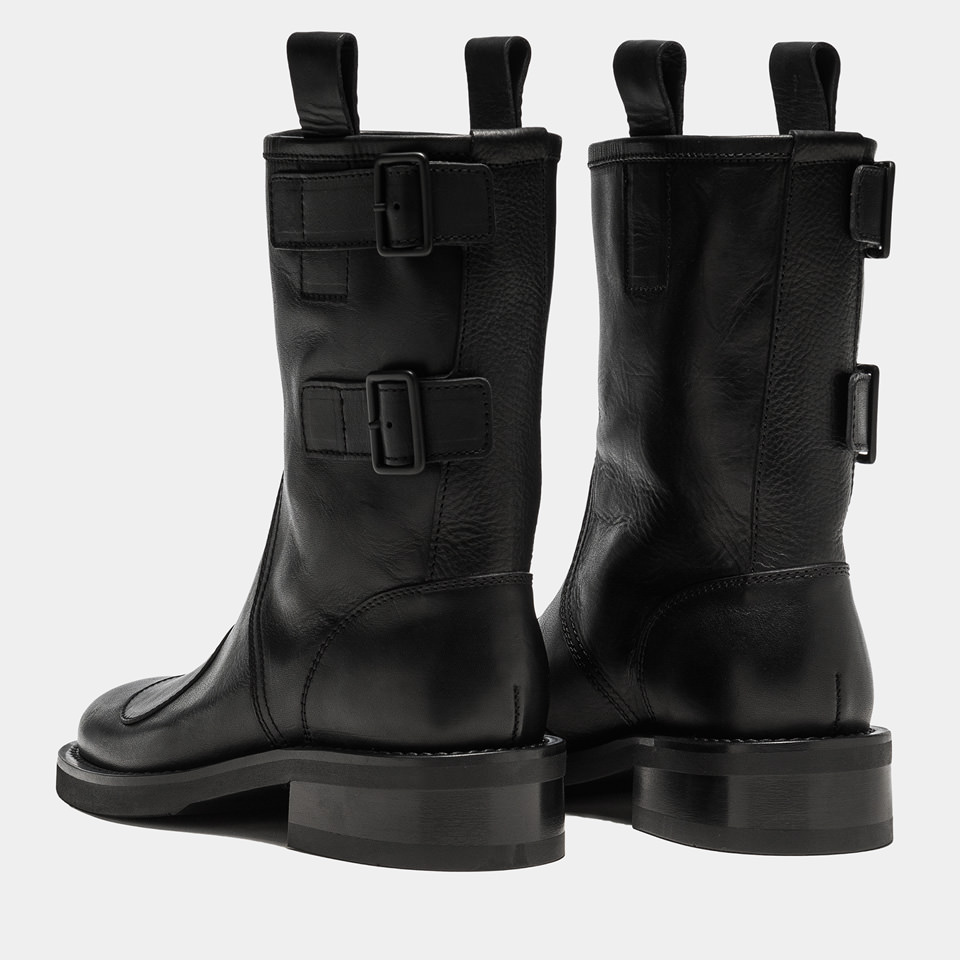 BUTTERO: ARCHIVE SCRAMBLER BIKER BOOTS