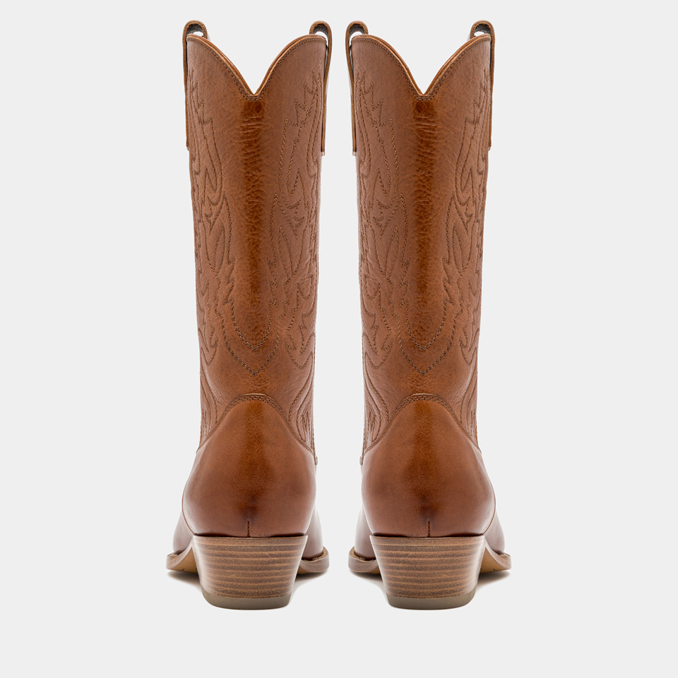 BUTTERO: STIVALE FLEE IN PELLE CORTECCIA