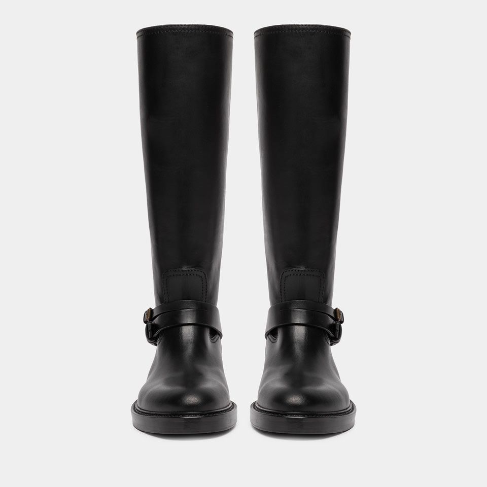 BUTTERO: STIVALE LAYDEE IN PELLE NERO