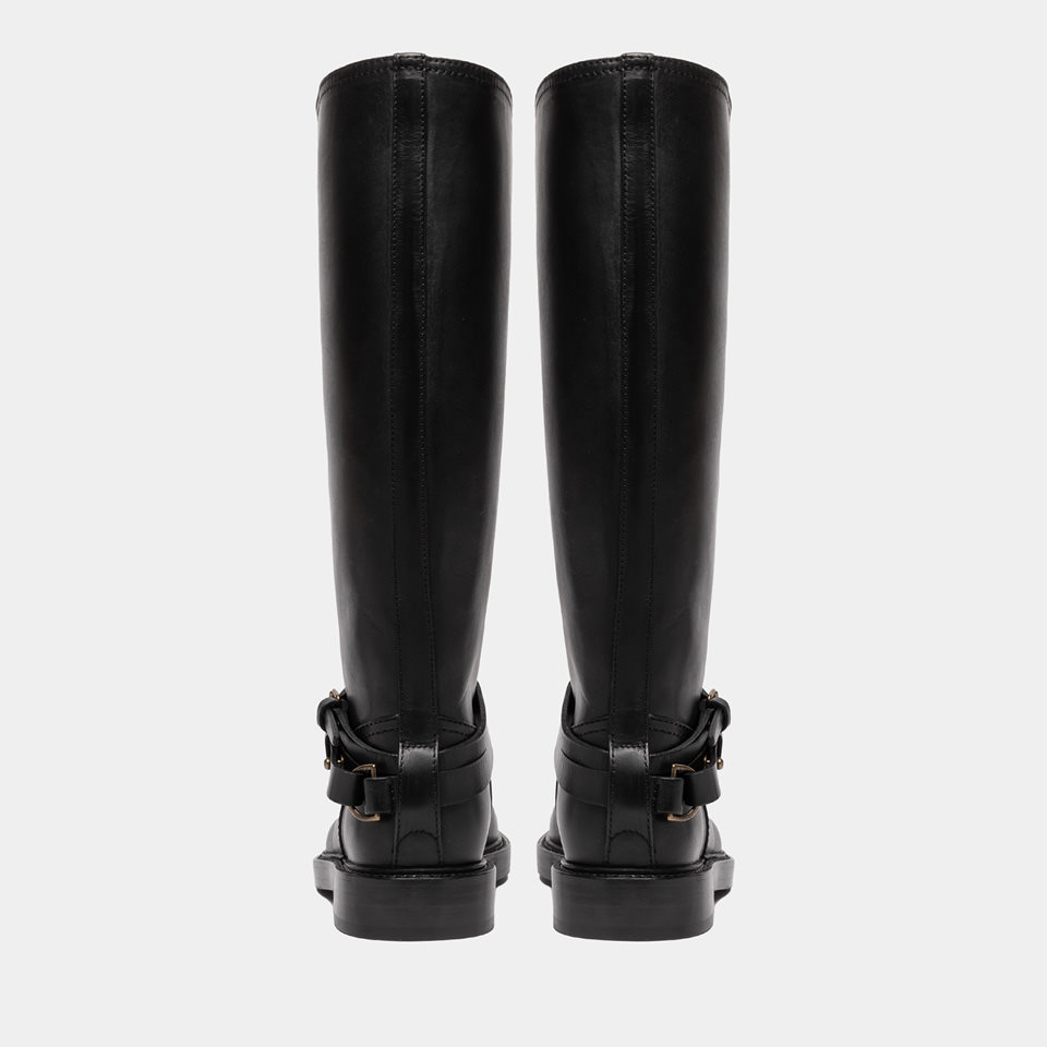 BUTTERO: STIVALE LAYDEE IN PELLE NERO