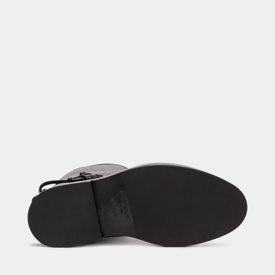 BUTTERO: STIVALE LAYDEE IN PELLE NERO