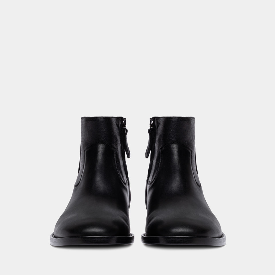 BUTTERO: STIVALETTO CASENTINO IN PELLE NERO