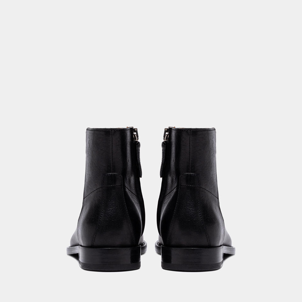 BUTTERO: STIVALETTO CASENTINO IN PELLE NERO