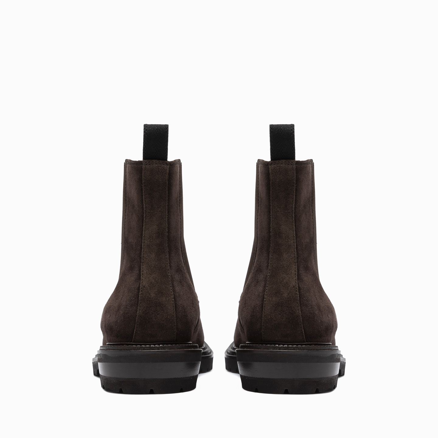Botte en daim avec motif - LUXURY