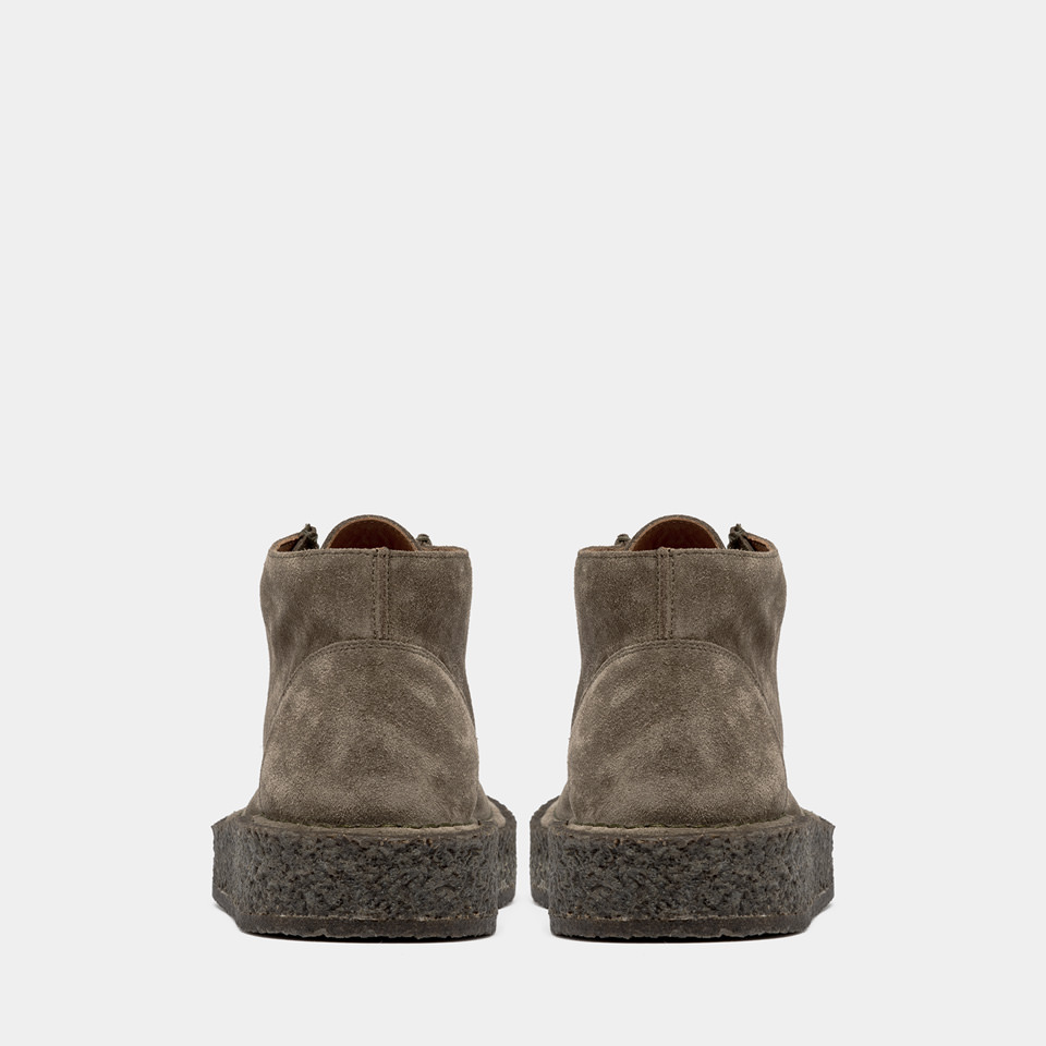 BUTTERO: MOTA ANKLE BOOTS IN HUNTER GREEN SUEDE