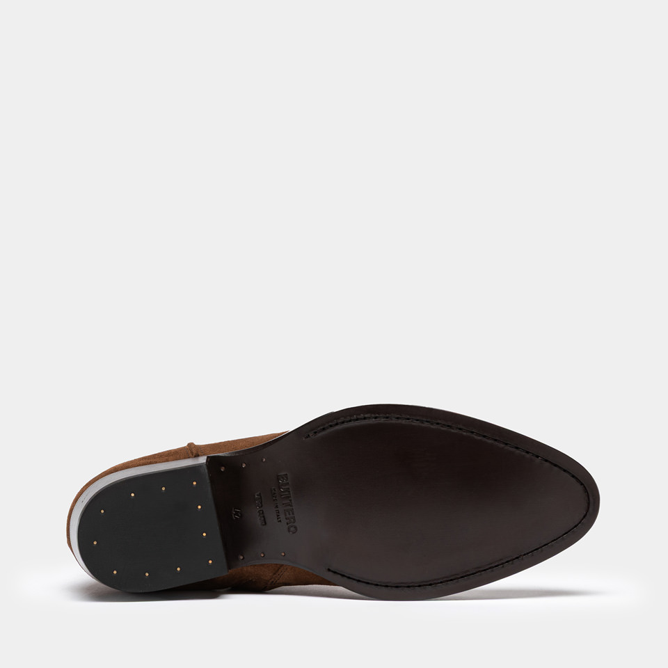 BUTTERO: STIVALETTO SANTOMATO IN SUEDE SIGARO